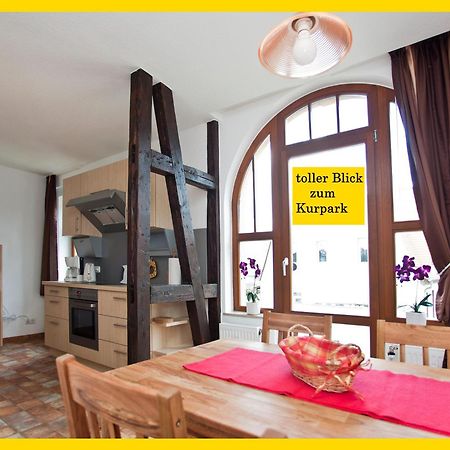 Ferienwohnung Auszeit Am Kurpark Bad Berka - Balkon - Ruhige Lage- Gratis Parkplatz & Wlan Zewnętrze zdjęcie