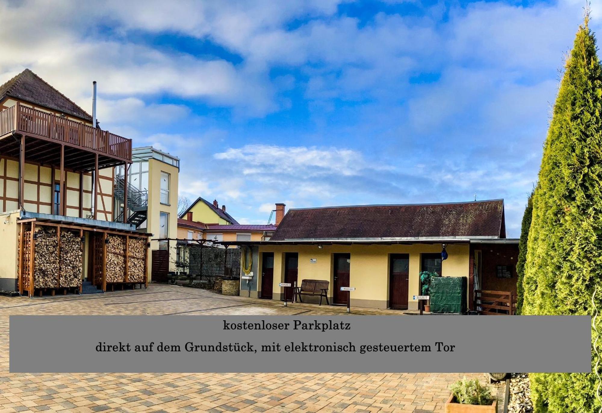 Ferienwohnung Auszeit Am Kurpark Bad Berka - Balkon - Ruhige Lage- Gratis Parkplatz & Wlan Zewnętrze zdjęcie